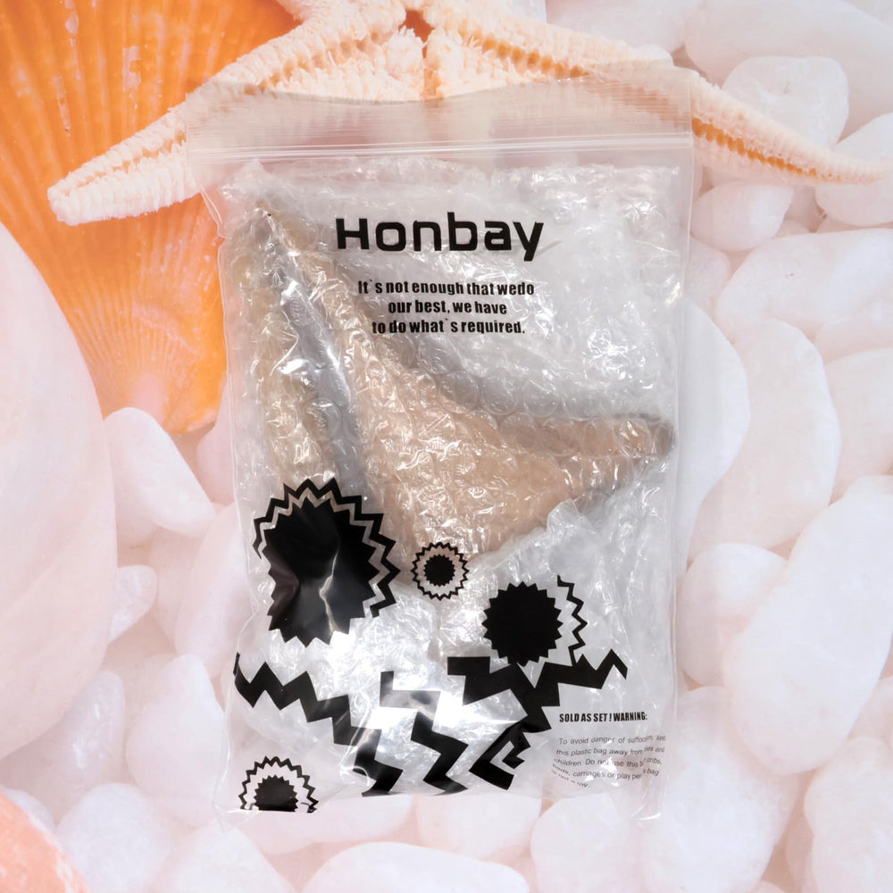 Honbay two-piece massager kit for facial and body routines at home