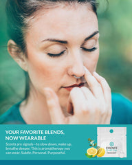 HONÉ Essence: difusor nasal para viaje, aroma calmante durante desplazamientos