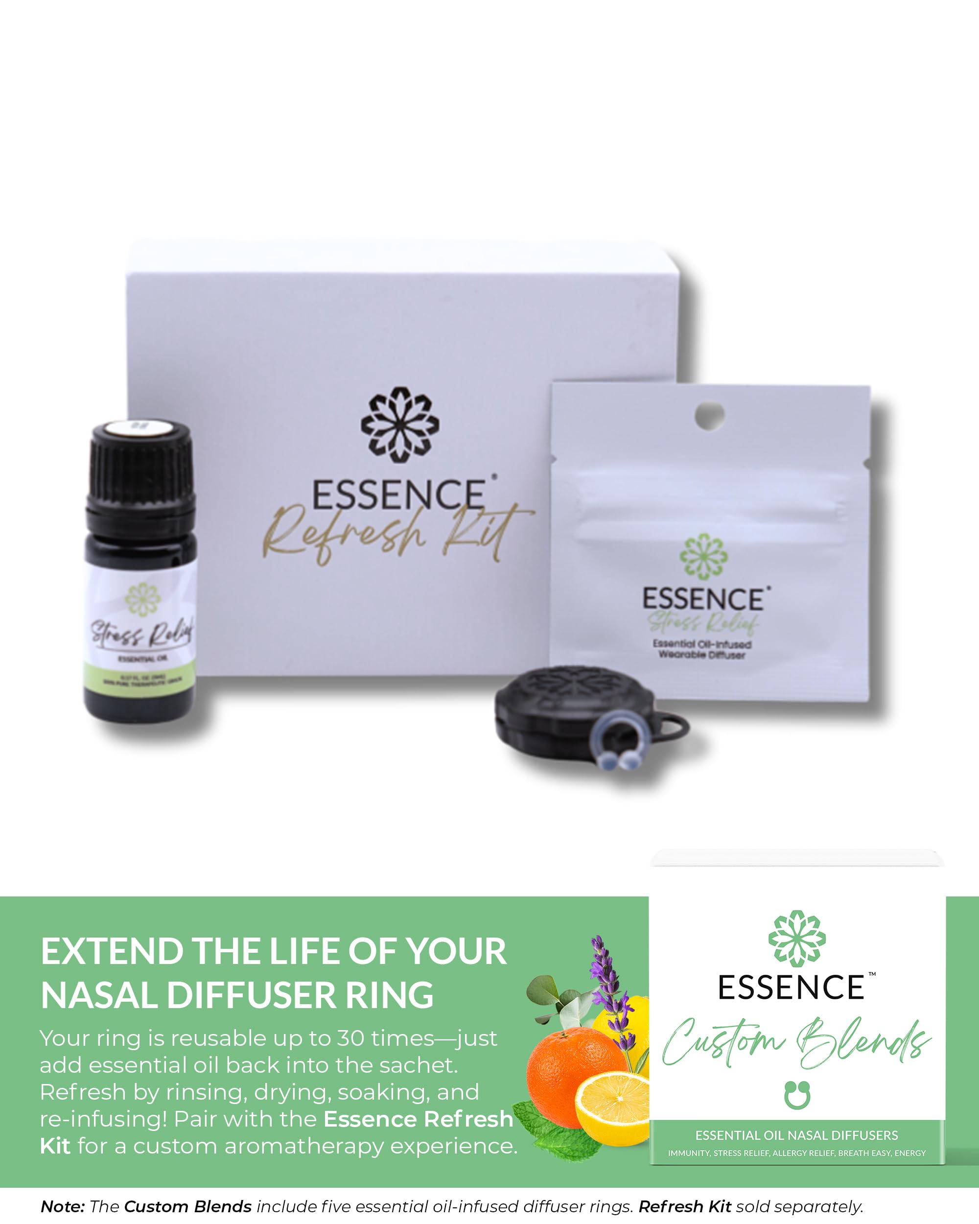HONÉ Essence refresh-kit image invites scent reactivation to extend life