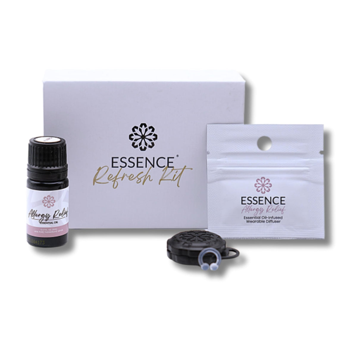 HONÉ Essence wearable aromatherapy nose ring worn on the ear for discreet relief.