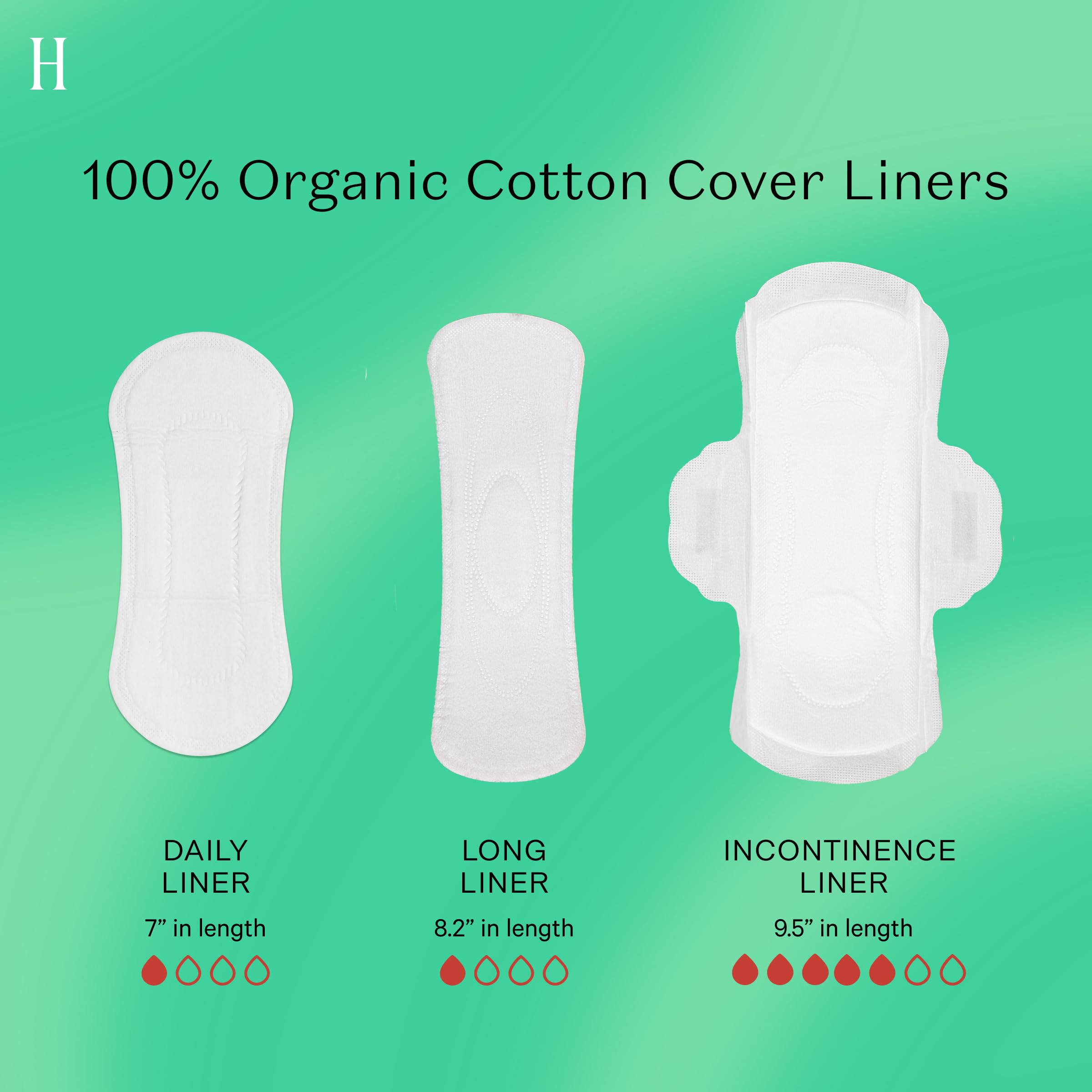 The Honey Pot Company wings-for-security keep pads in place during nighttime movement.