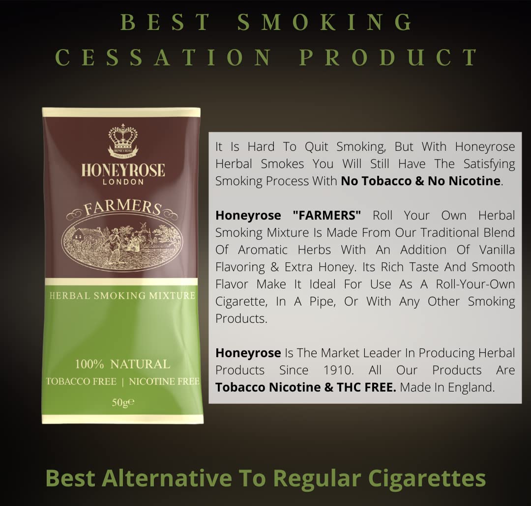 Honeyrose Farmer's HoneyBlend pipe-use option offers a fragrant, nicotine-free moment