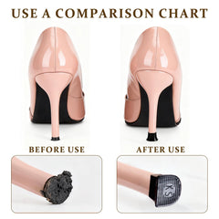 Hongliang anti-slip heel cap with micro-grooves improves grip on grass.