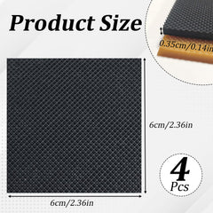 Hongliang durable rubber material cushions steps and minimizes loud clacking on hard surfaces.