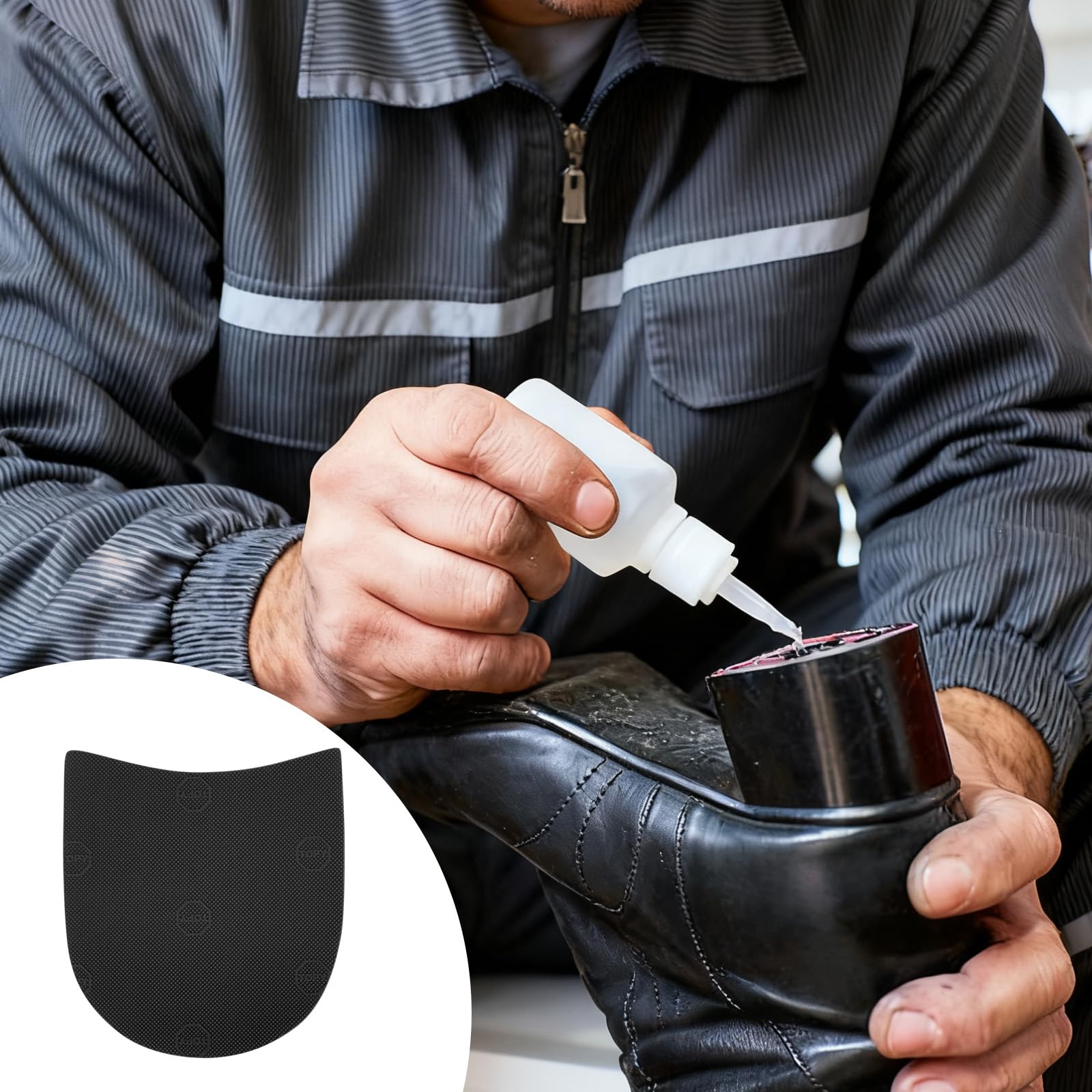 Easy-to-follow steps to apply Hongliang pads without tools