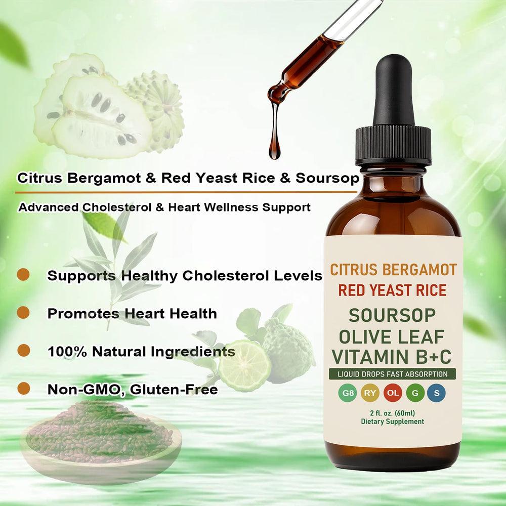 HongzyFirm RESONA bergamot soursop olive leaf blend close-up.
