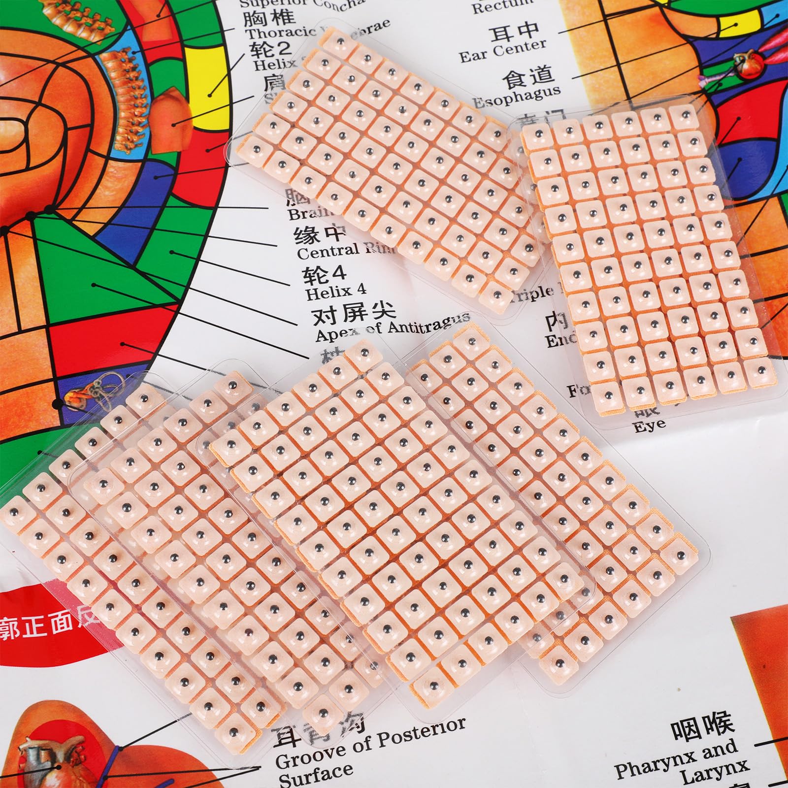 Honoson disposable ear patches come in a compact portable kit.