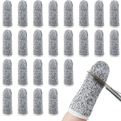 Honoson finger cots for kitchen use protect fingers during precise slicing.