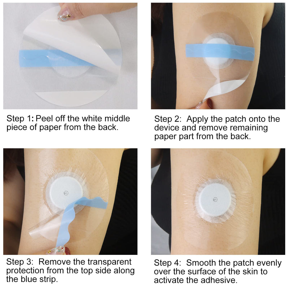 HONYOU 60pack CGM patches illustrating bulk value and extended use