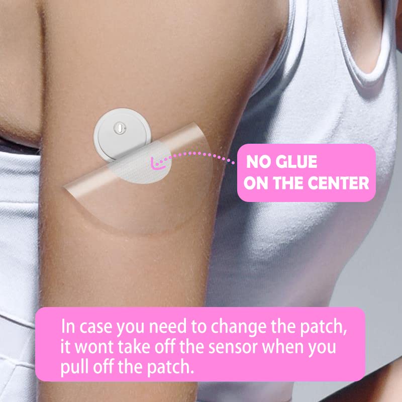Hypoallergenic latex-free patch material protects skin during activity.