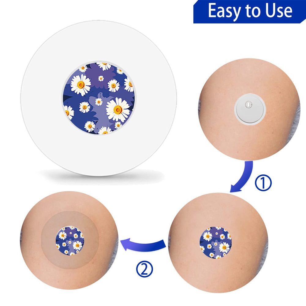 HONYOU Libre 3 Plus sensor stickers secure adhesion for reliable readings.