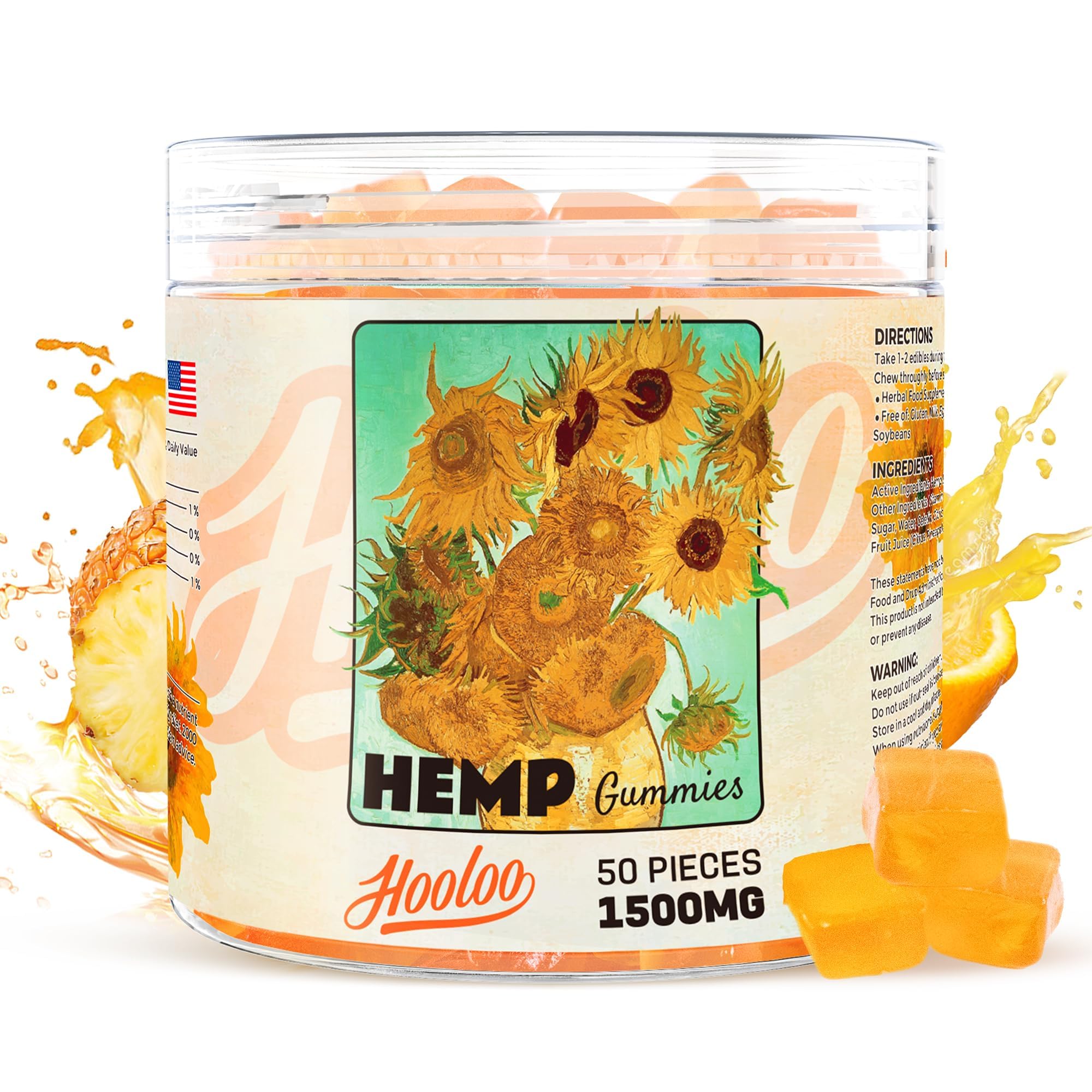 Gominolas HOOLOO con sabores frutales para un snack agradable durante el día
