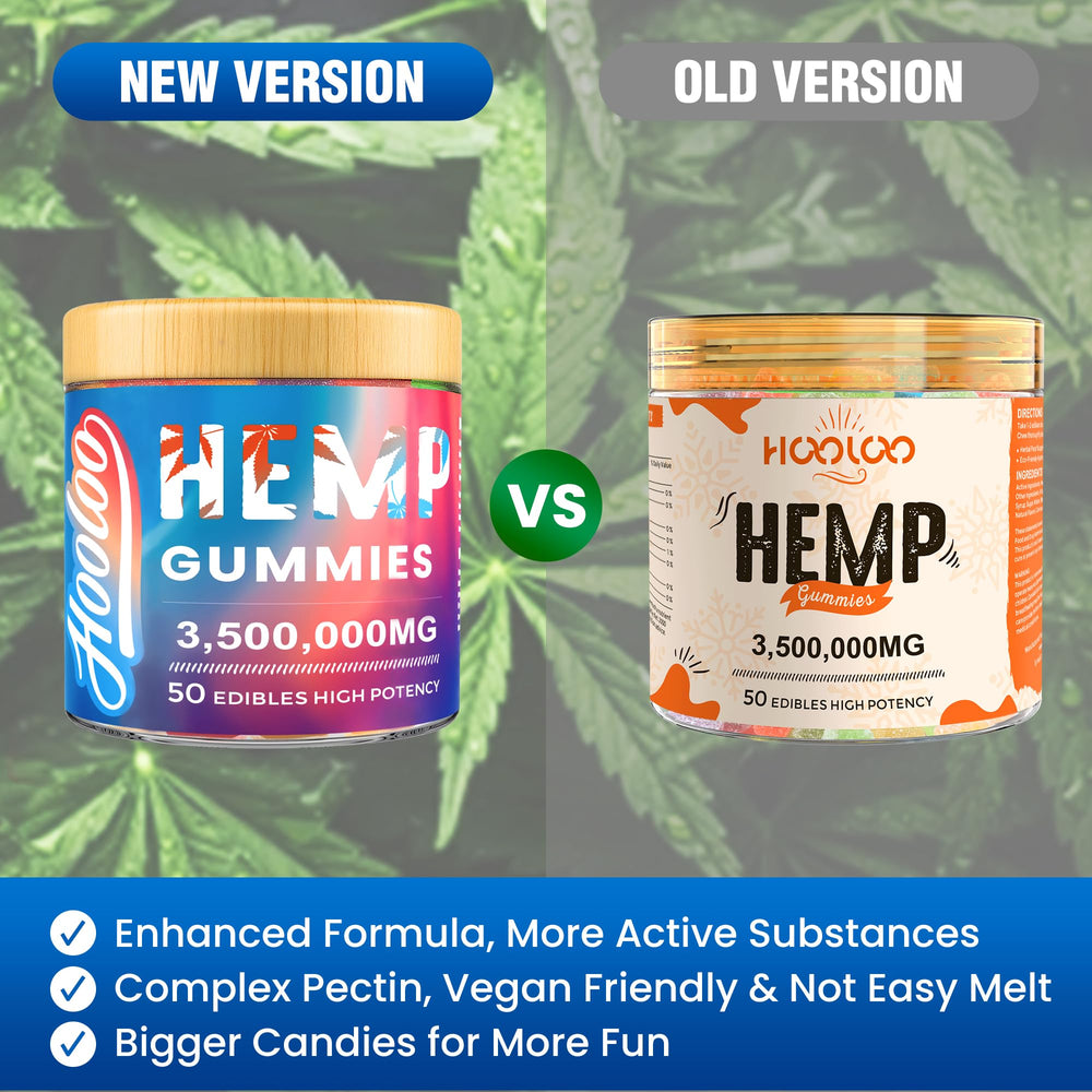 HOOLOO omega 3 enriched gummies suggesting additional wellness benefits