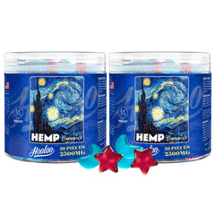 HOOLOO Blueberry Grape label displays USA-made quality and third-party testing.