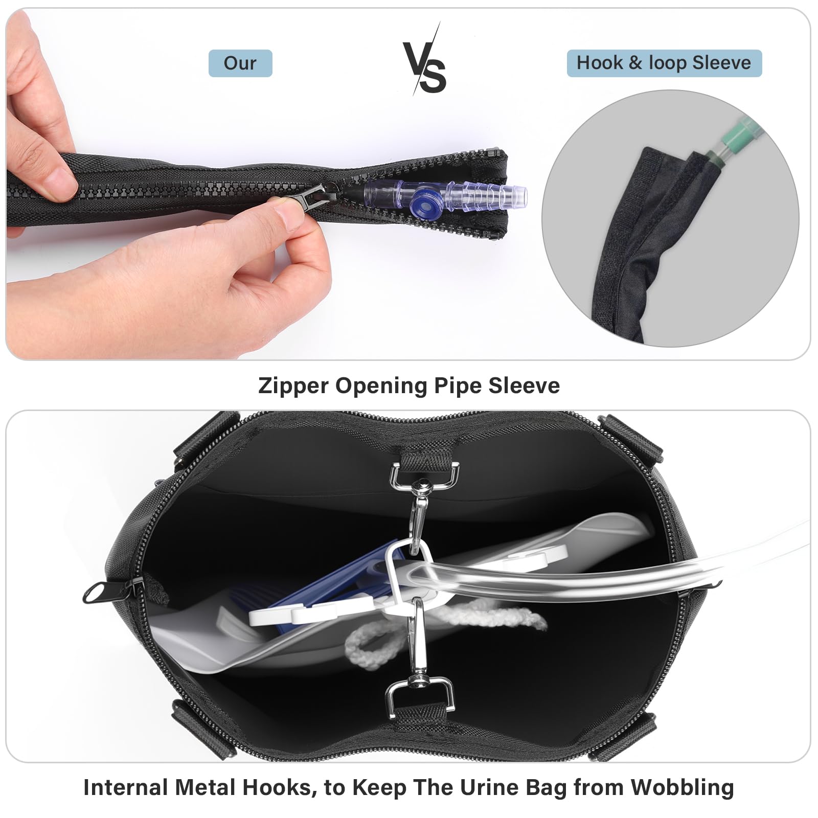 Bag compatibility up to 2000ml ensures versatility for HOOMTREE holder.