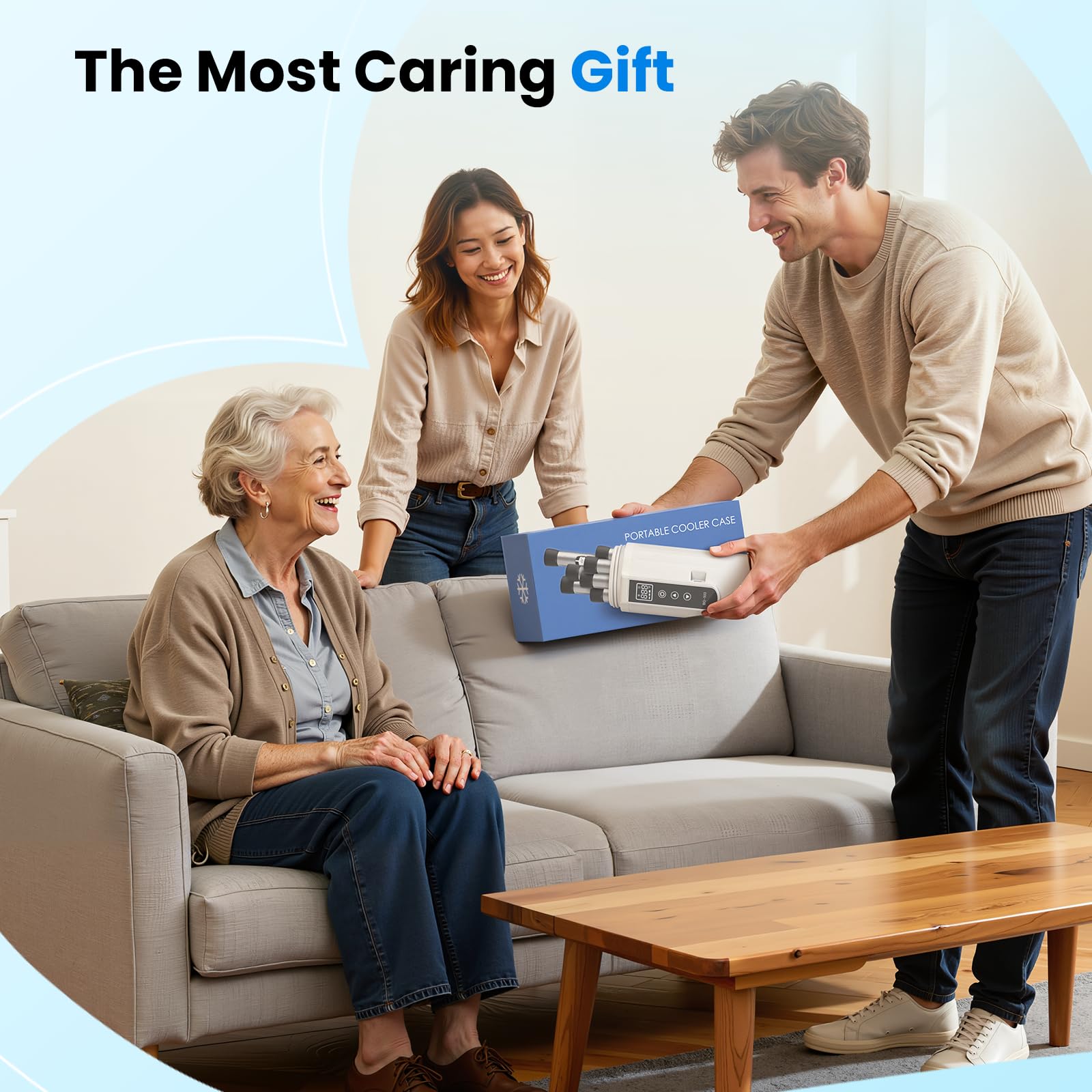 Hopelake gift-ready cooler offers thoughtful care for loved ones needing insulin.