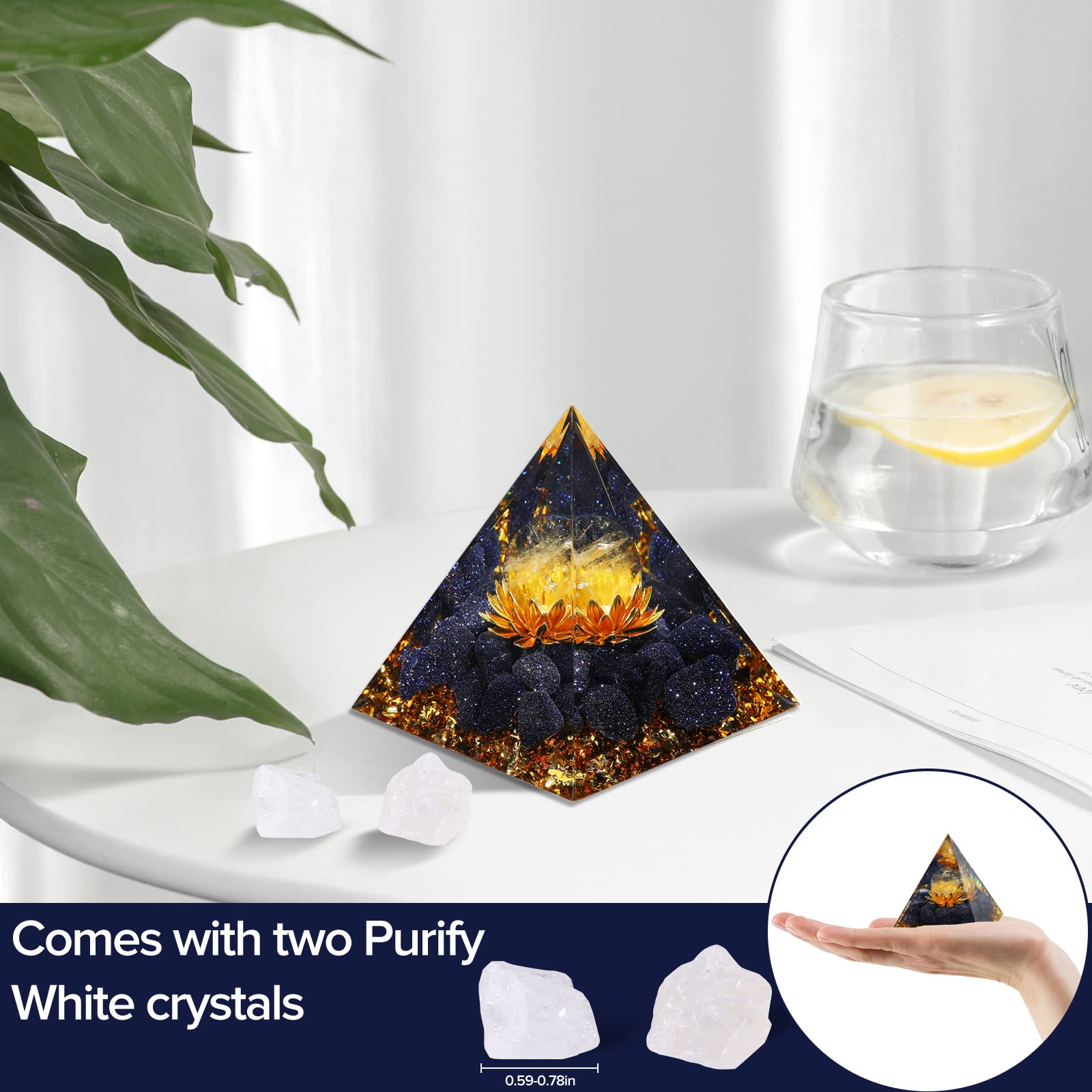 Hopeseed Orgone Pyramid packaged as a thoughtful gift for a special occasion.