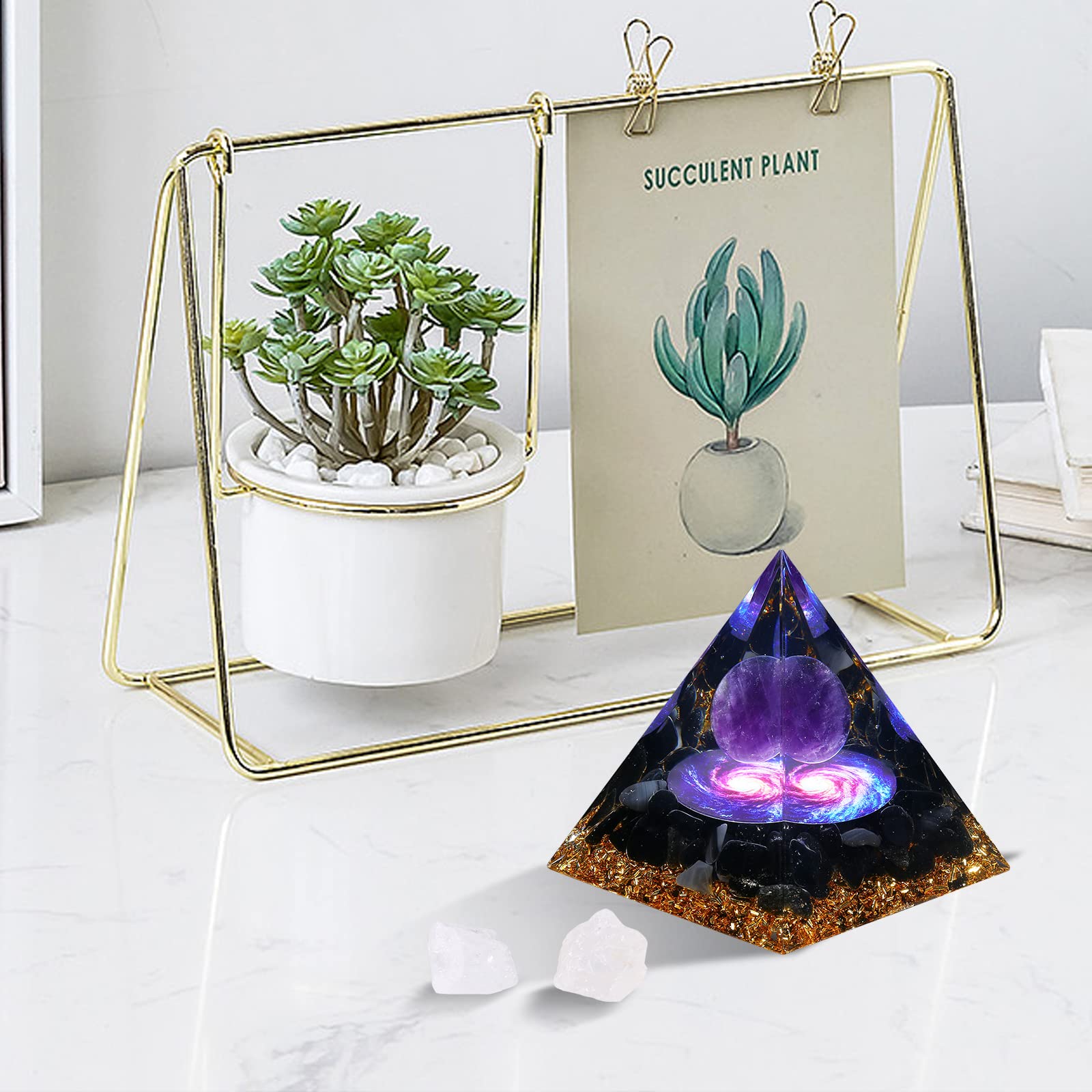 Hopeseed Orgone Pyramid makes a thoughtful gift for energy enthusiasts.