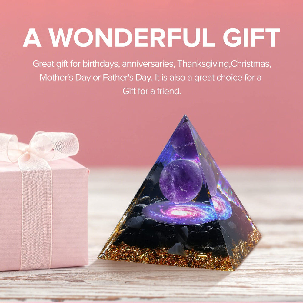 Hopeseed Orgone Pyramid suits meditation and yoga spaces for calmer routines.