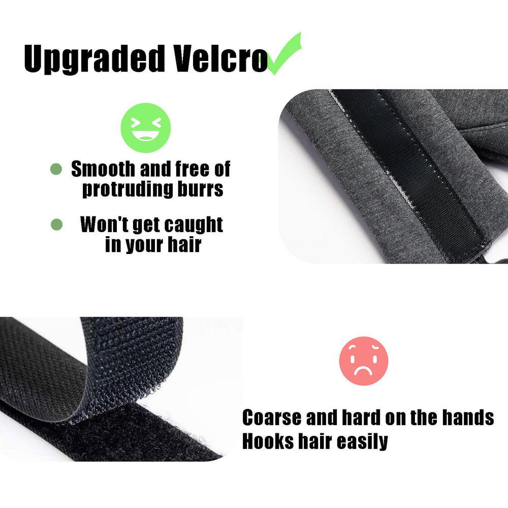 Hopomer Sleep Mask 3D contour prevents eye pressure for comfort.