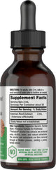 Horbäach alcohol-free liquid extract dropper dispensing soothing formula at night.