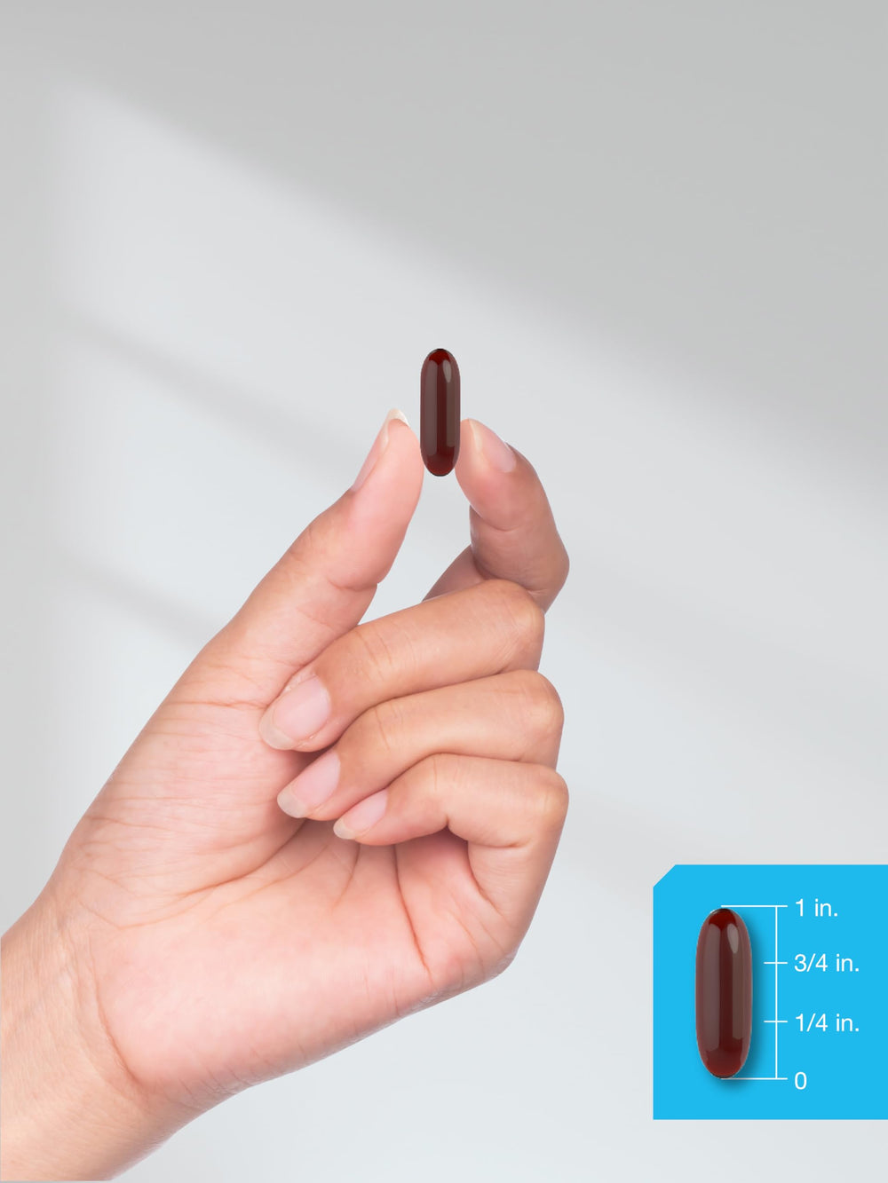 Horbaach Antarctic Krill Oil bottle shown with capsules ready