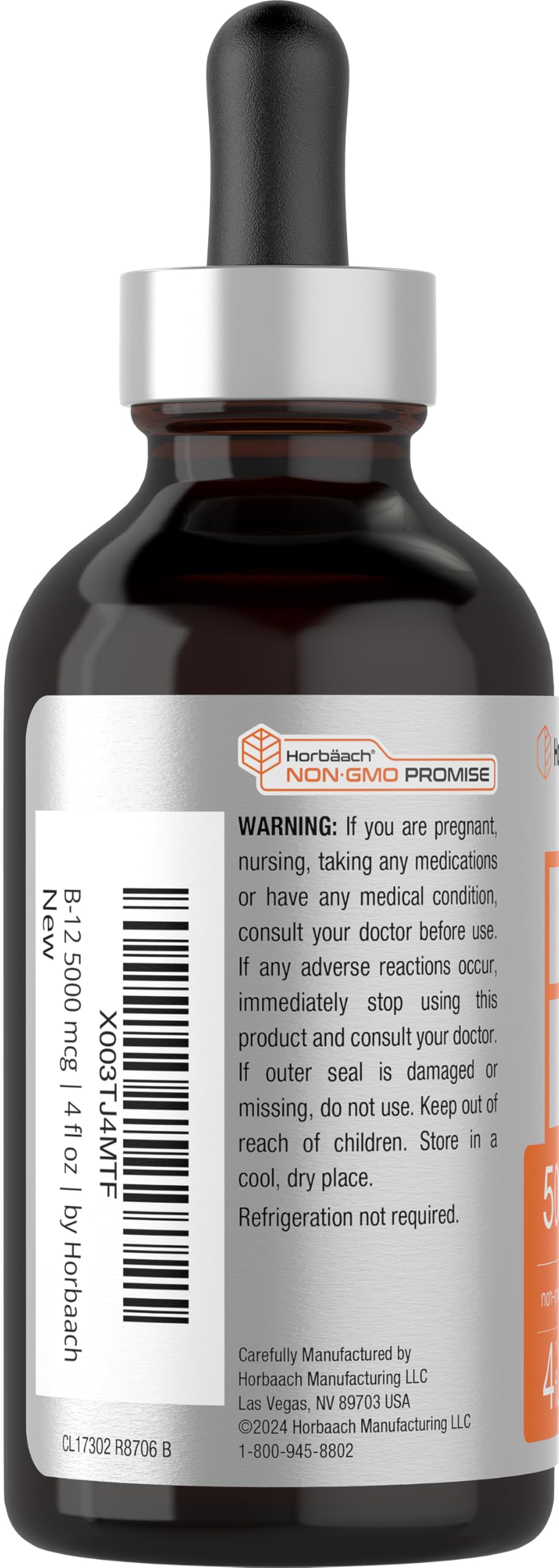 Horbaach B12 Drops: sabor frambuesa que facilita la toma diaria