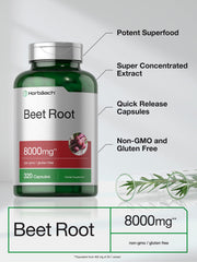 Capsules pouring from Horbäach bottle suggests easy daily supplementation.