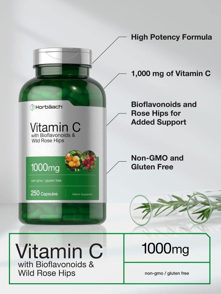 Horbäach Bioflavonoid Complex with rose hips adds daily support