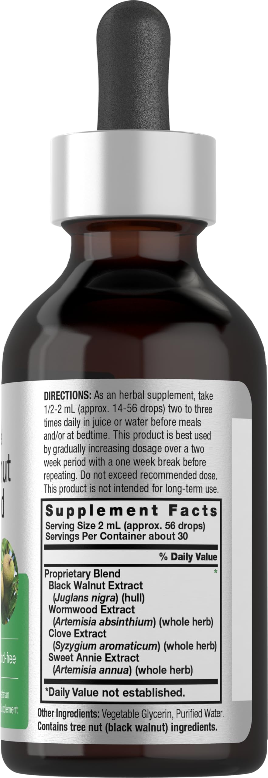 Horbäach tincture dropper demonstrates precise dosing for convenient daily use.