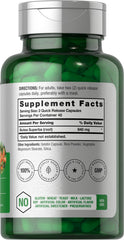 Horbaach Butea Superba root label close-up highlighting high-dosage per serving.
