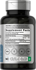 Horbäach Calcium D-Glucarate capsules in a clean setup, gluten-free daily health.