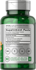 Horbäach Calendula capsules pour showing quick-release design for on the go