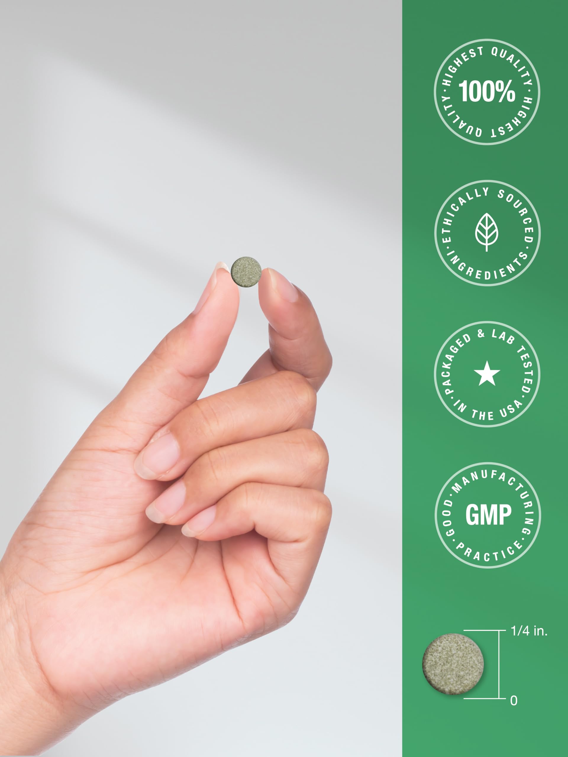Horbäach Chlorophyll Pills alfalfa-chlorophyll blend for daily wellness