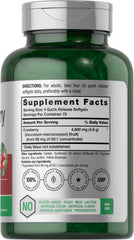 Horbäach Cranberry Pills softgels closeup showing quick-release capsules for daily use