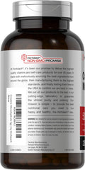 Horbäach Creatine Monohydrate capsules close-up of quick-release capsules