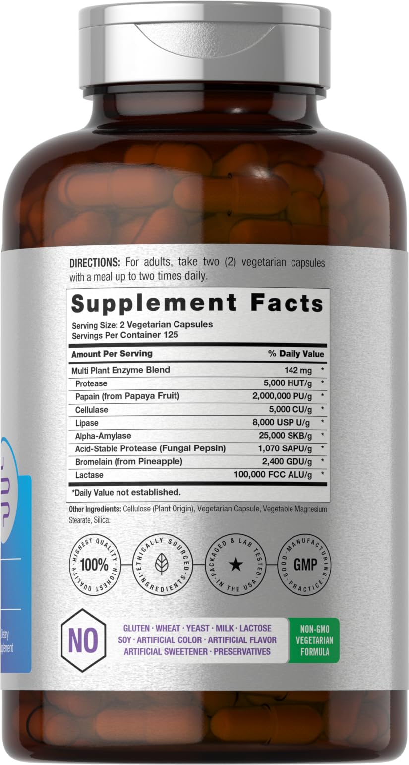 Horbäach Essential Digestive Enzymes cap portrait ready for supplementation