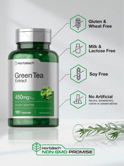 Ingredients detail showing polyphenols, catechins, and EGCG support
