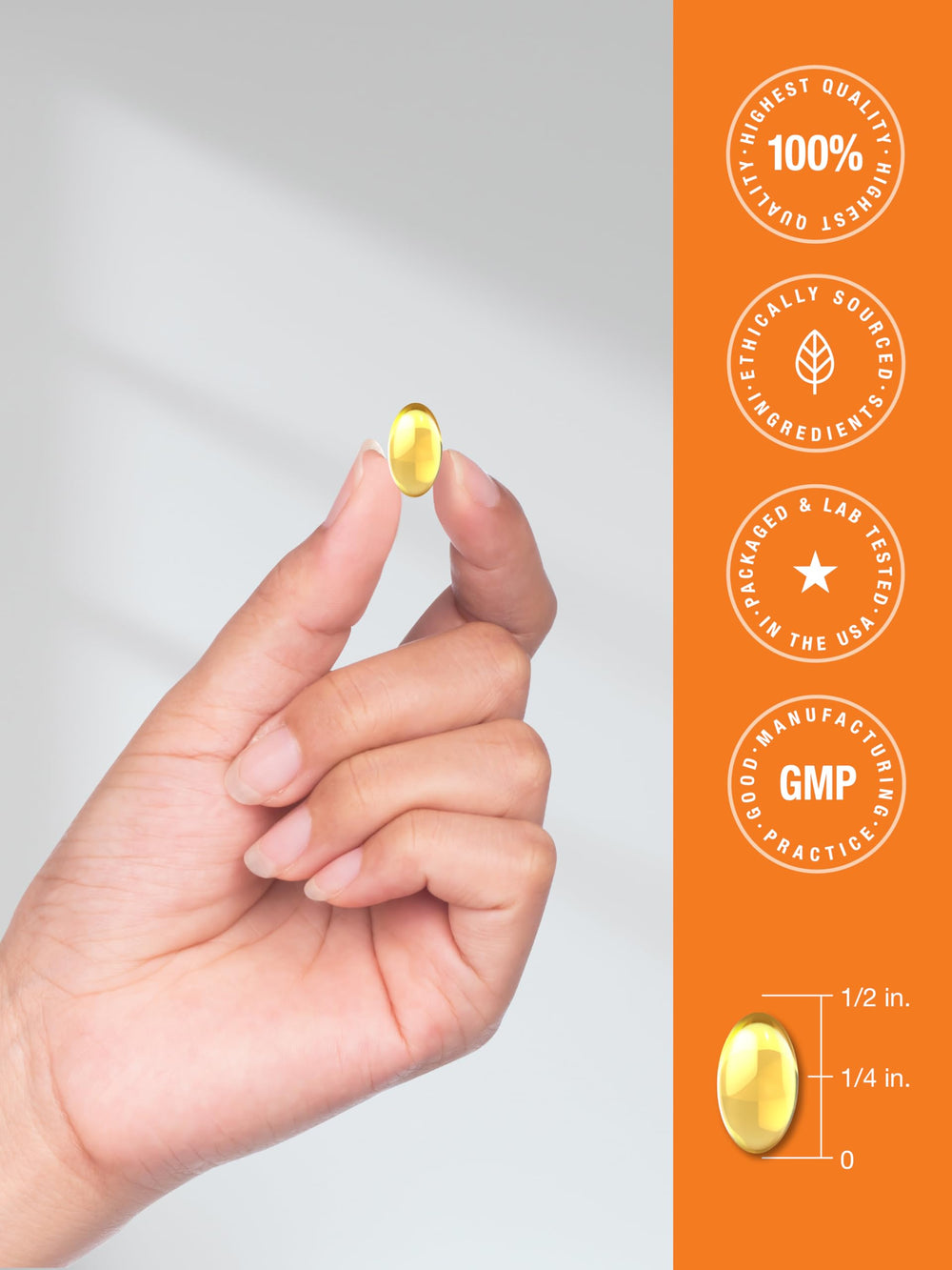 Hero Horbaach bottle display showing premium vitamin packaging.