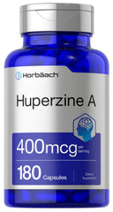 Horbäach Huperzine A bottle on a shelf for daily cognitive support