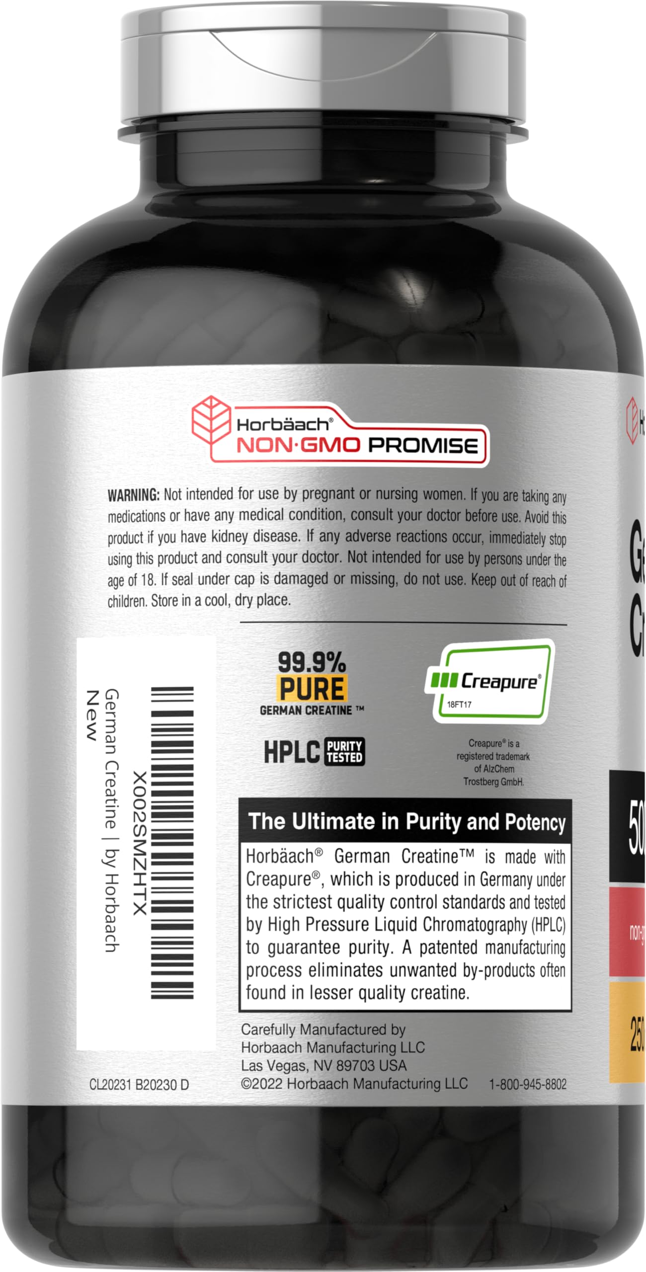 Horbaach lab-tested ingredients ensure reliable supplement quality