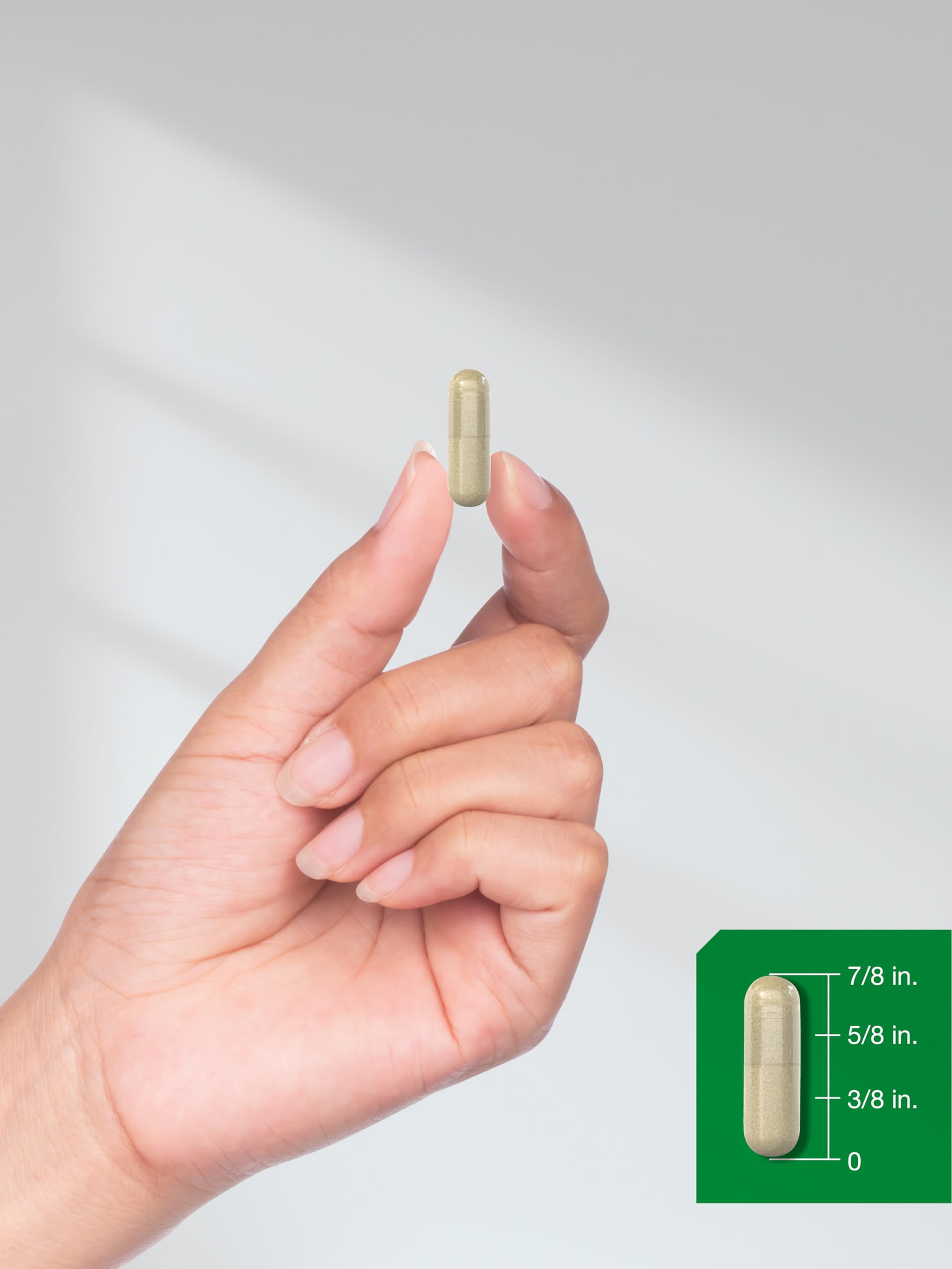 Horbäach Maca Root capsules ready for daily use in morning routine.