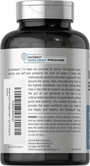 Horbäach Magnesium Bisglycinate label view highlights non-GMO and gluten-free formula.