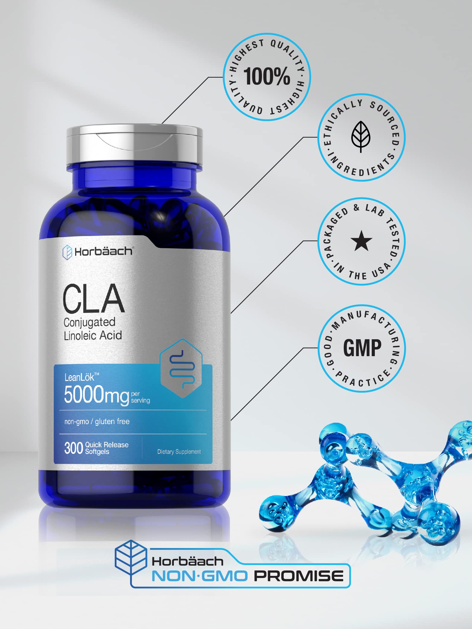Horbäach lab-tested quality and trusted ingredients.