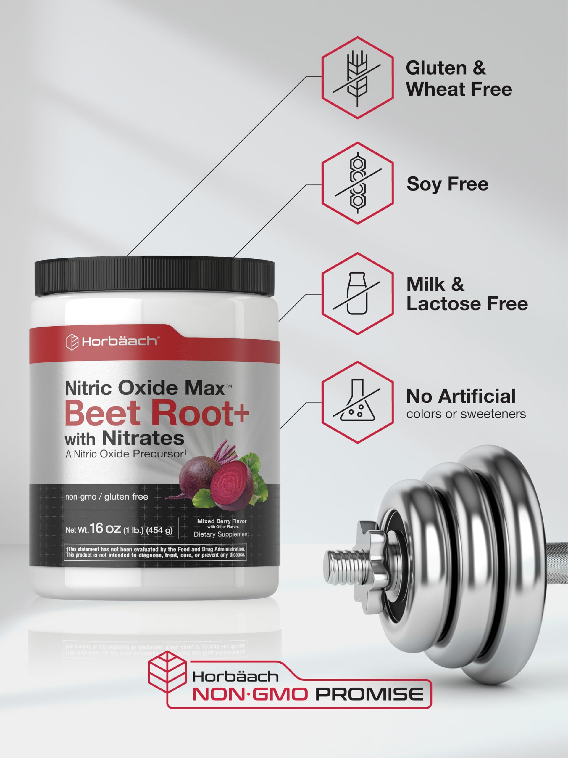 Horbaach Nitric Oxide Powder electrolyte matrix blend