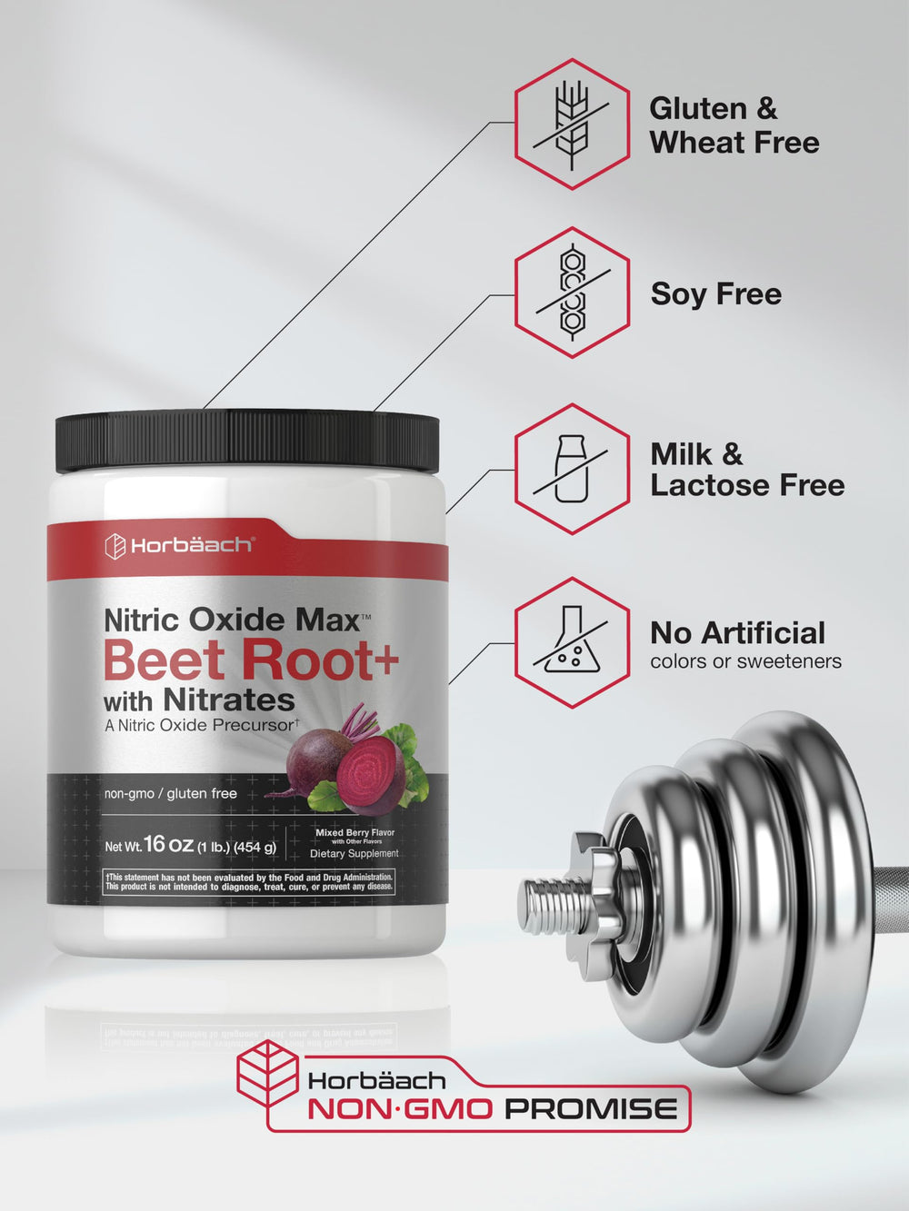 Horbaach Nitric Oxide Powder electrolyte matrix blend