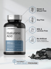 Horbäach non-GMO and gluten-free label communicates clean allergen-conscious choice.
