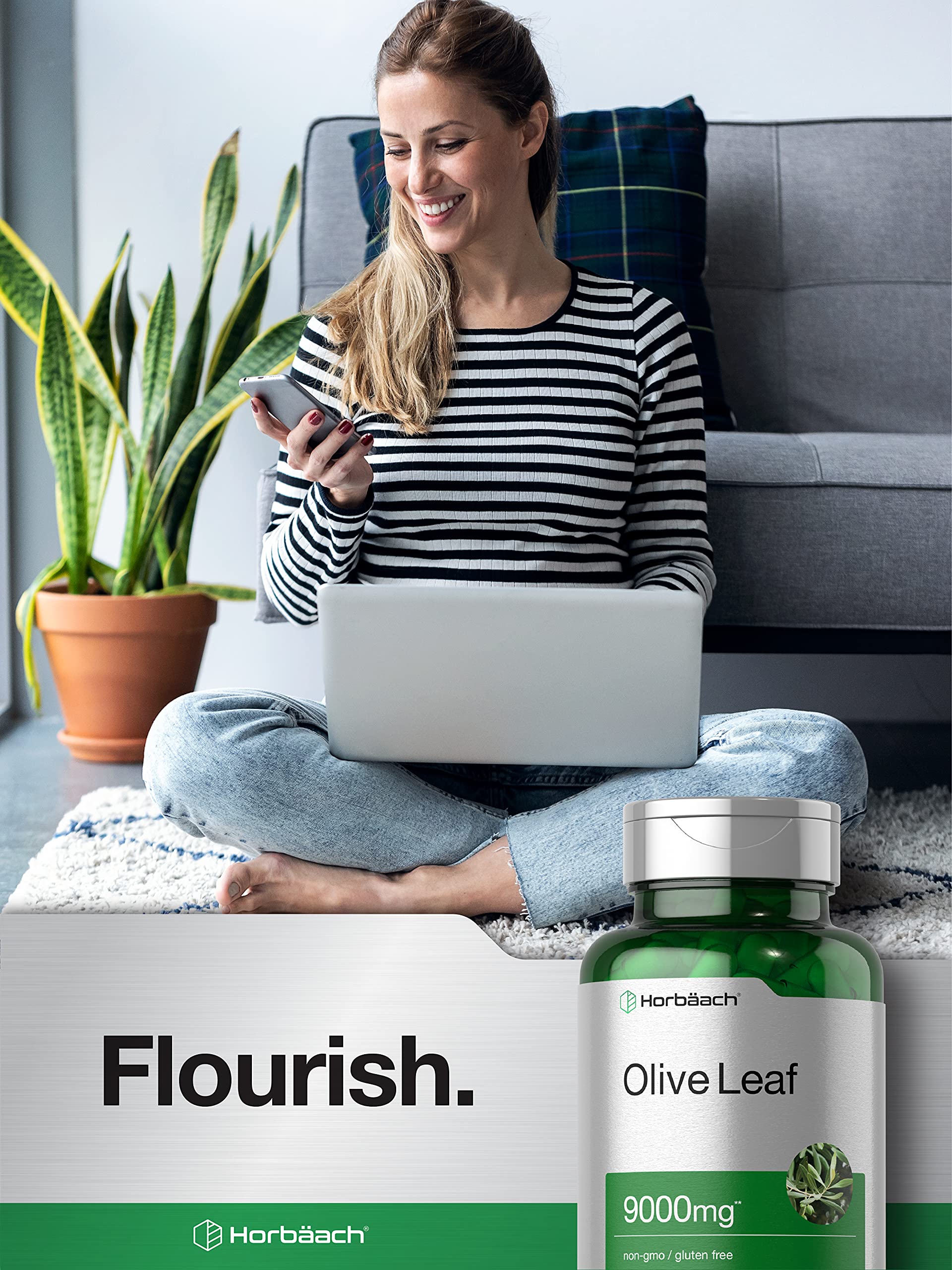 Horbäach Olive Leaf Extract capsules lab-tested ingredients assure quality