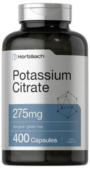 Horbäach Potassium Citrate 275 mg bottle front view for daily use.