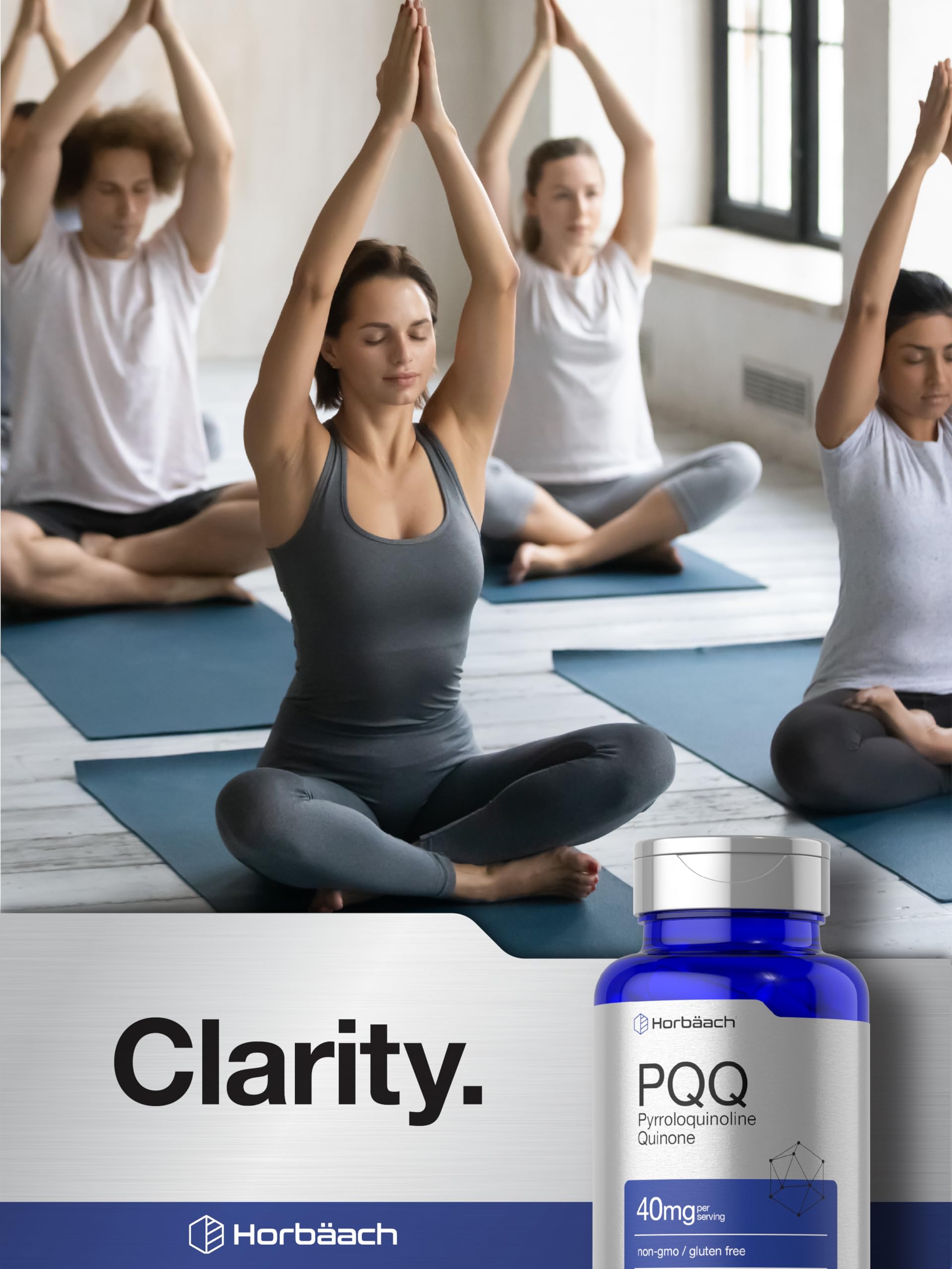 Ingredients note references disodium salt form of PQQ.
